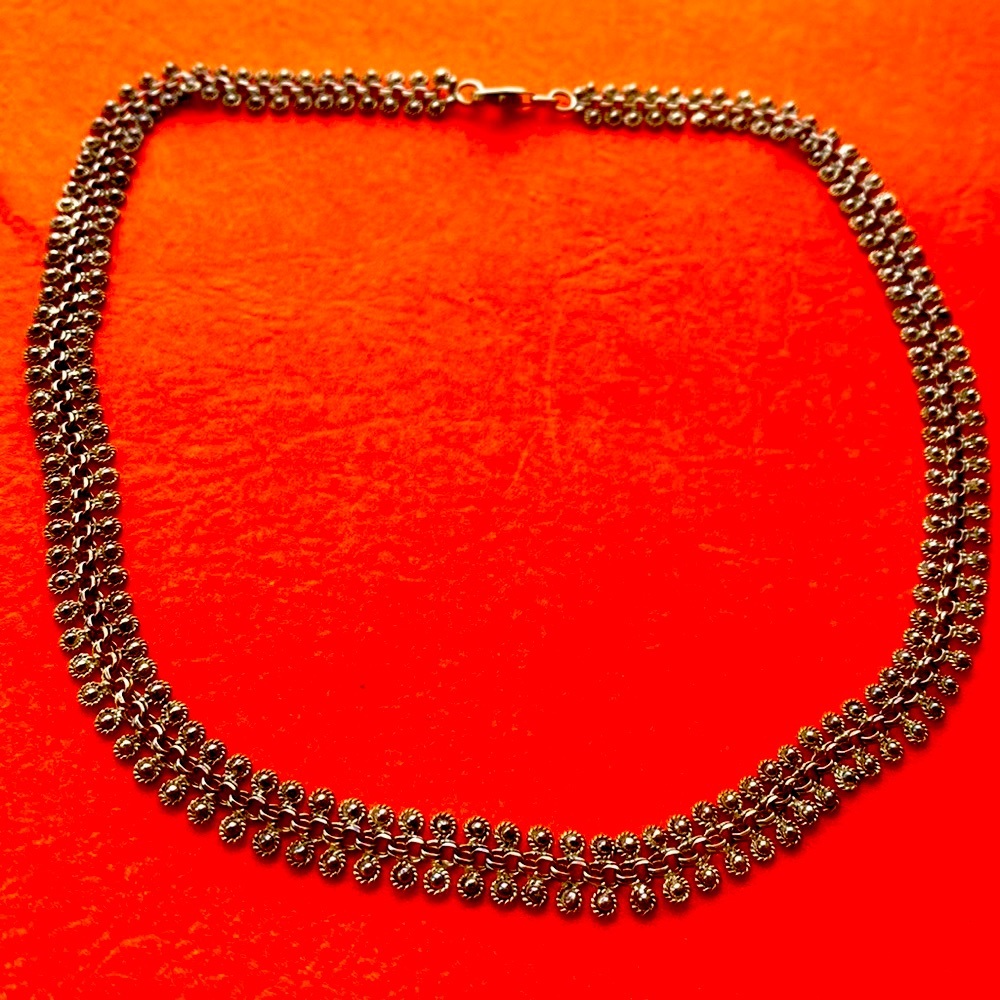 Sterling silver BOHO vintage necklace